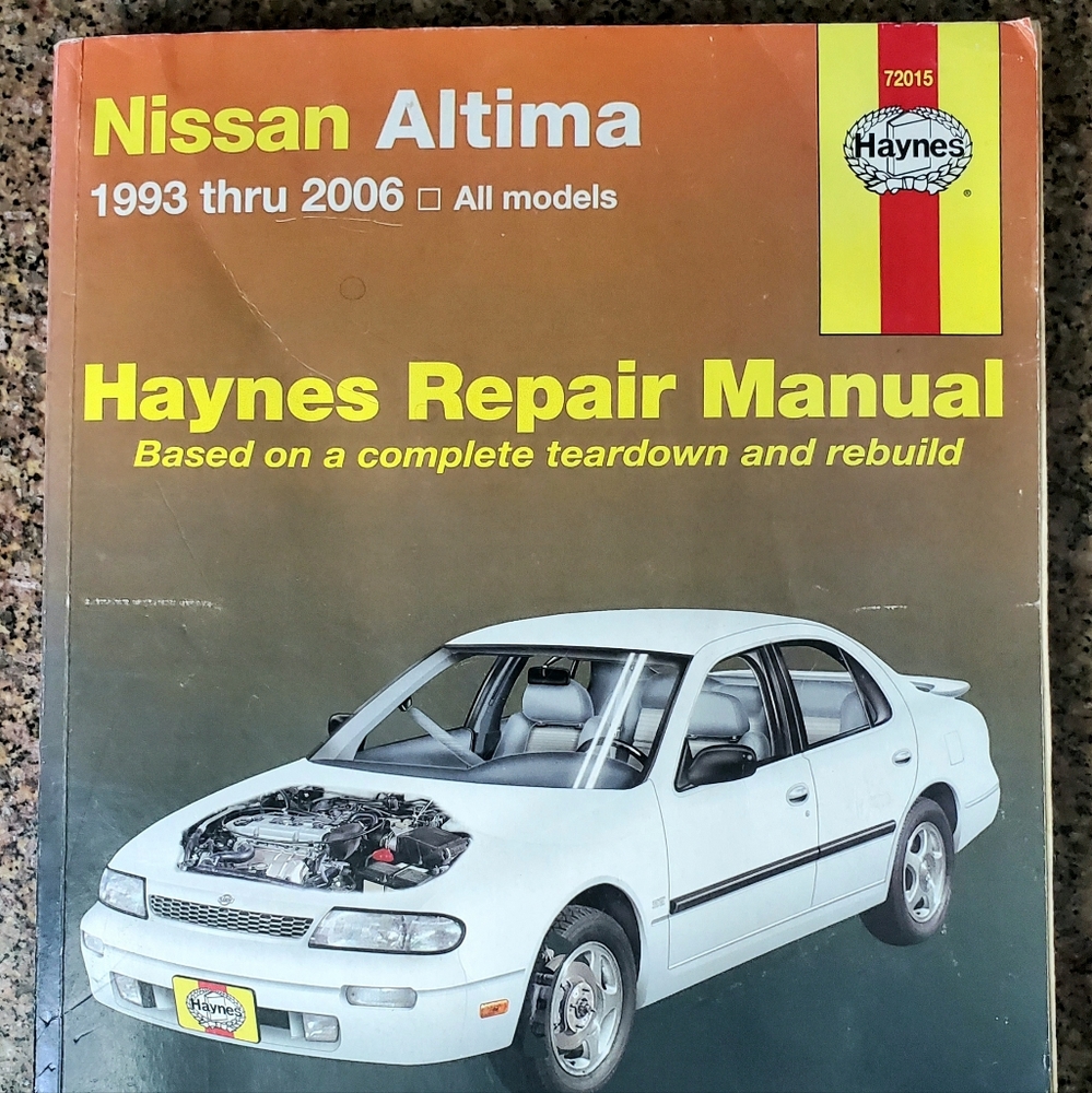*SOLD* Haynes Manual for 1993-2006 Nissan Altima